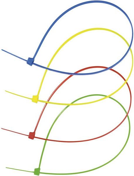 Kabelbinder 4,6 / 200 mm, 100 Stk. (61166)