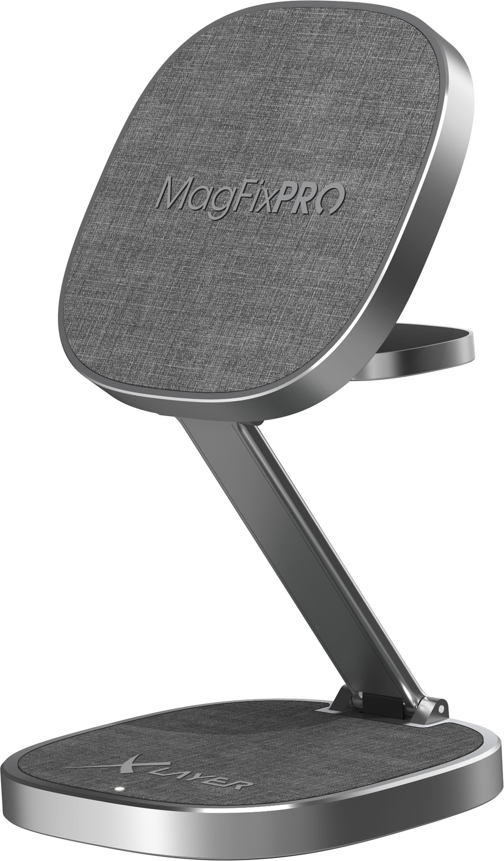 MagFix Pro 3 in 1 Wireless Travel Charger Grey