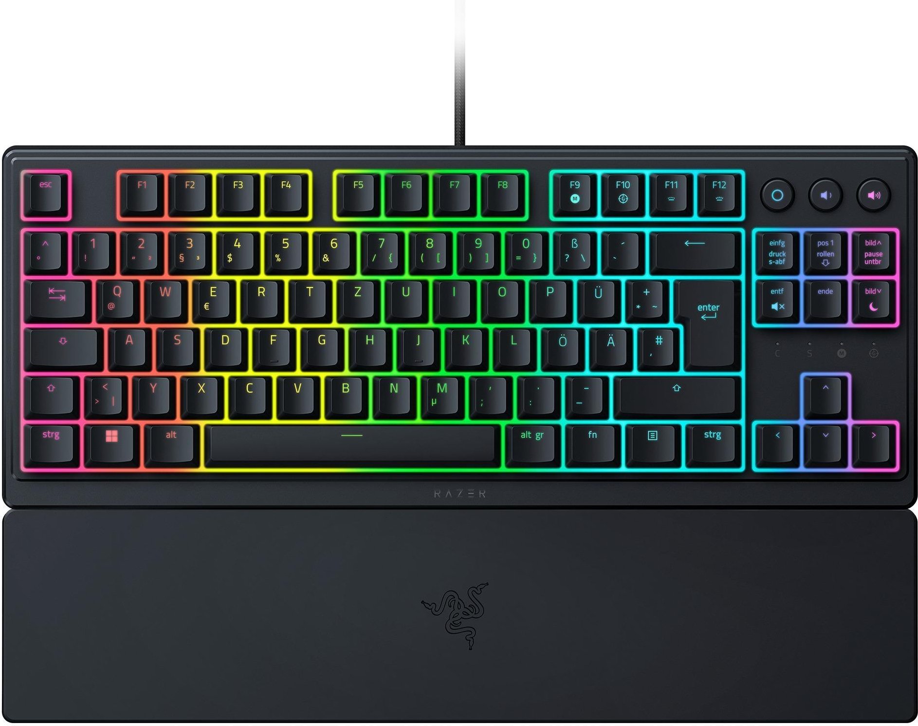 Ornata V3, Schwarz, Tenkeyless Gaming-Tastatur