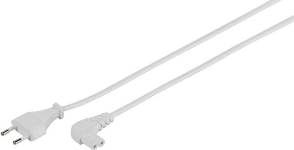 Netzanschlussleitung mit Winkelstecker, 3m (46204)