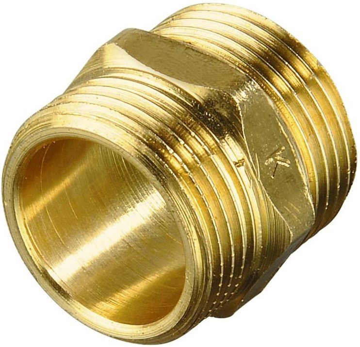 Zulaufschlauchverbinder aus Messing, für 3/4 Zoll (00220741)