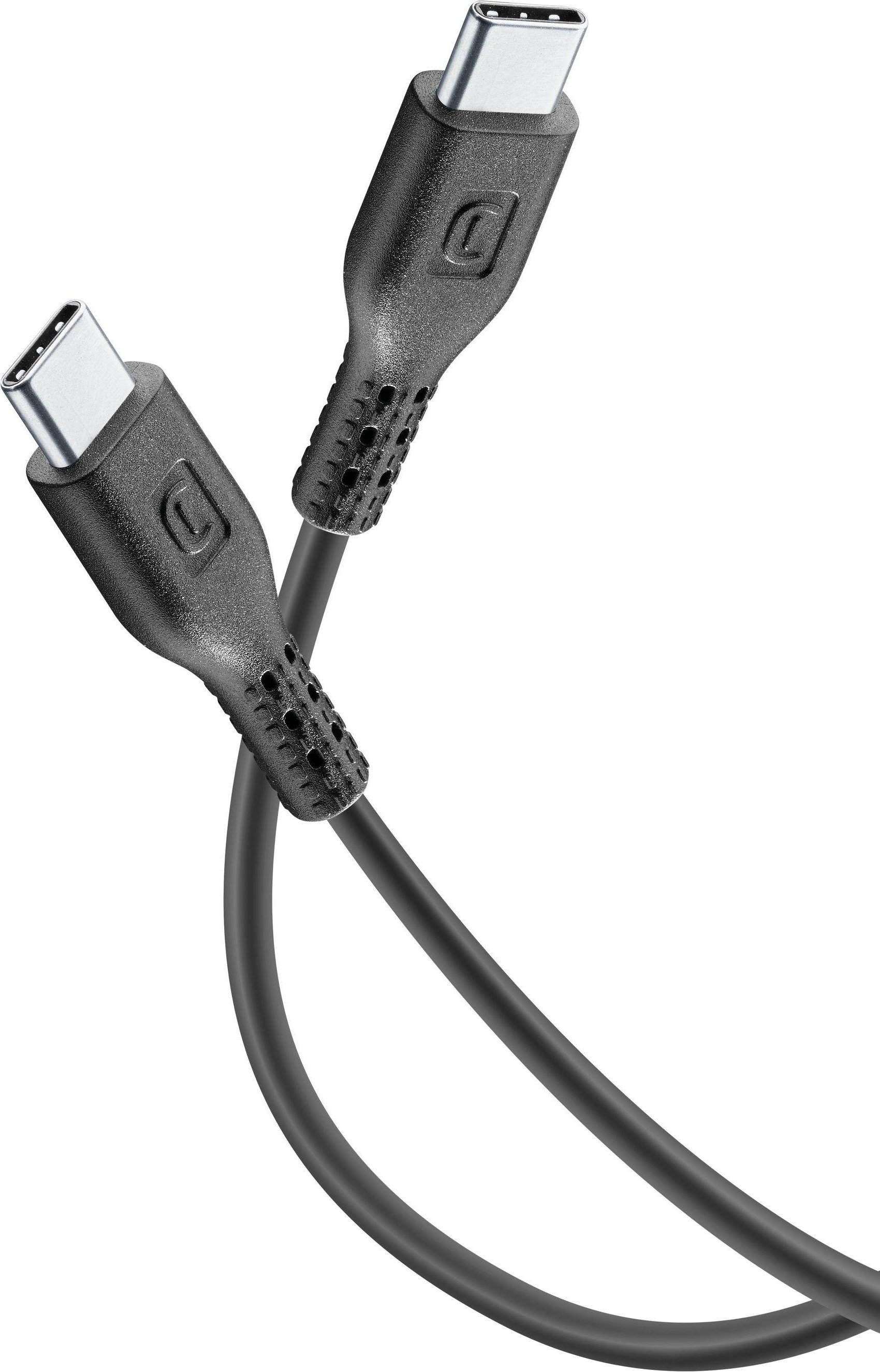 5A Power Data Cable 2 m USB Typ-C/ Typ-C Black (60757)