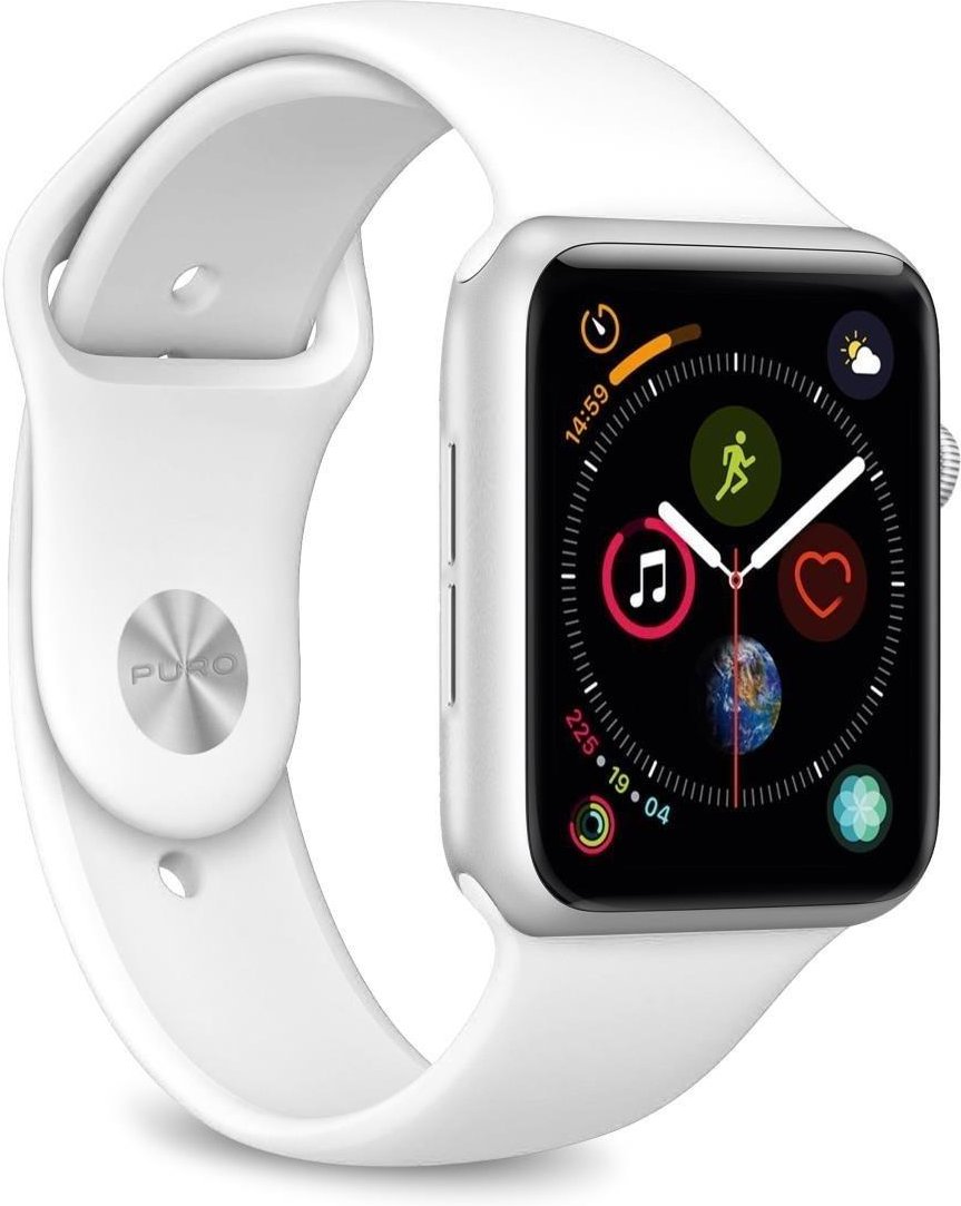 ICON Silicone Band für die Apple Watch 42/44mm (AW44ICONWHI)