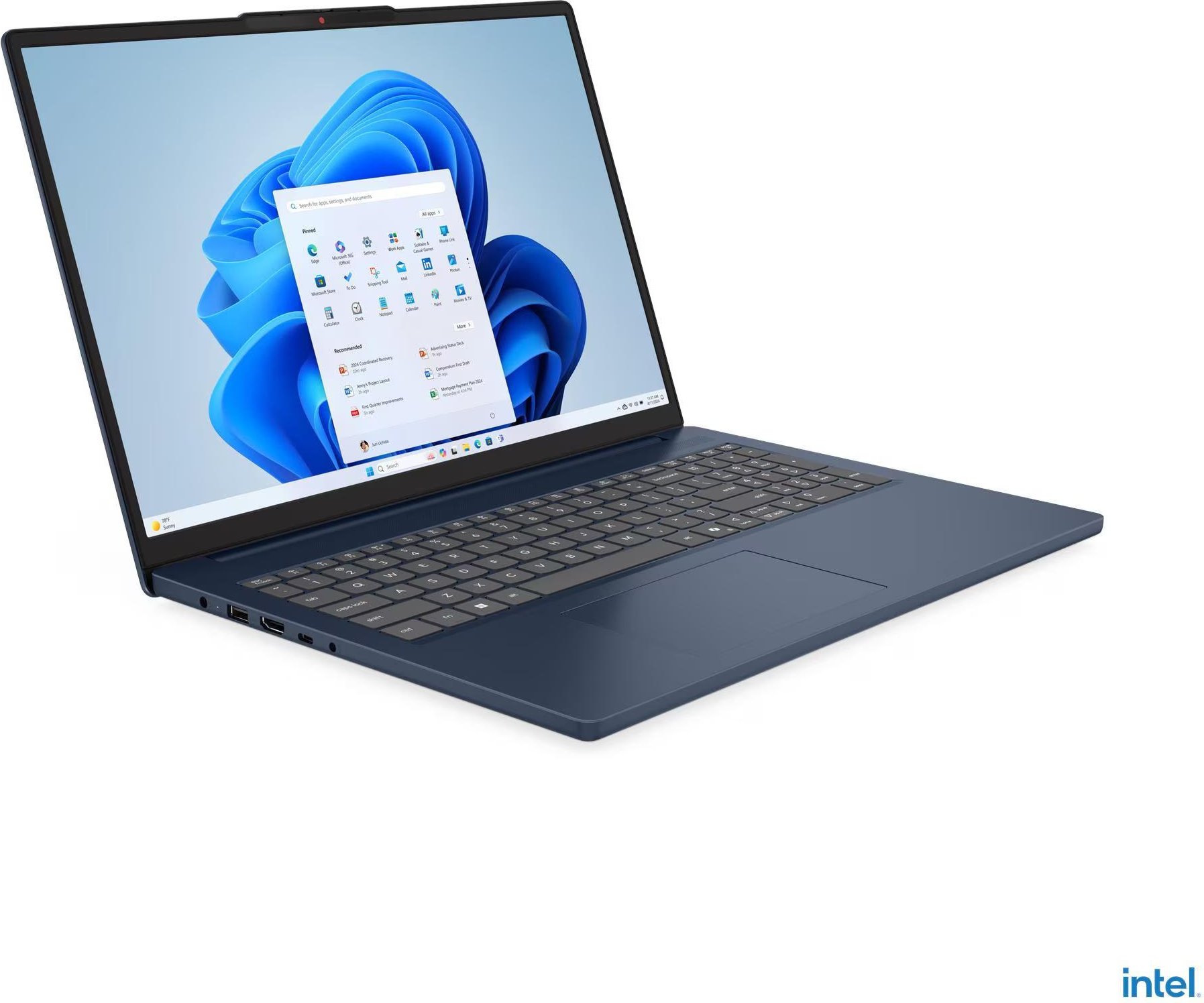 IdeaPad Slim 3 16IRH10, Cosmic Blue, 16 Zoll, WUXGA, IPS, Intel Core i5-13420H, 16 GB, 1 TB SSD