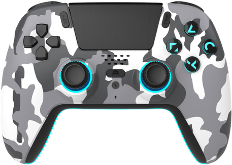 Playstation 5 Controller, Weiß Camouflage
