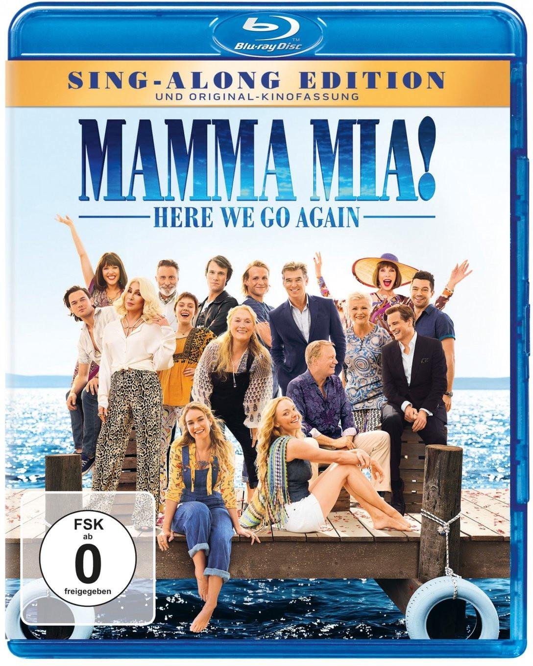 Blu-ray Mamma Mia! Here We Go Again