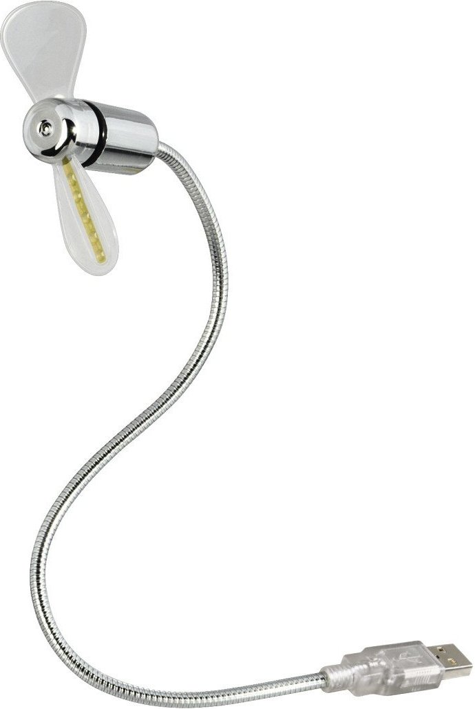 USB-Ventilator mit Uhrzeitanzeige (00012315)