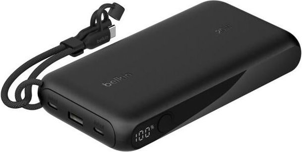 BoostCharge Powerbank 20K* mit Display, schwarz