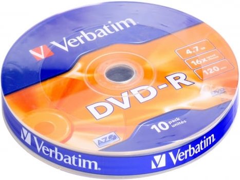 DVD-R Matt Silver 4.7GB, 16x, 10er Pack DVD-Rohlinge