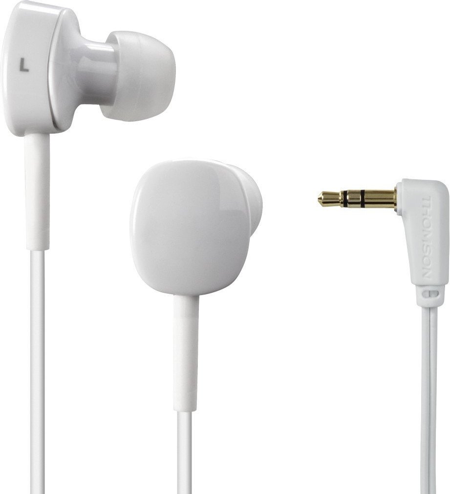 EAR3056W Kopfhörer, In-Ear, Winkelstecker, Weiß (132620)