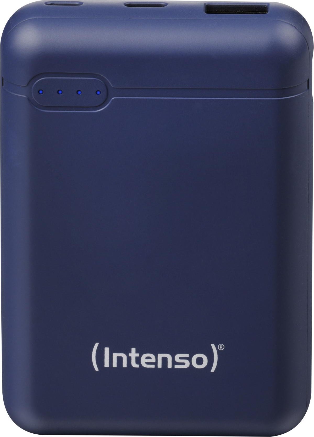 Powerbank XS10000, 10000 mAh, USB-A, Micro-USB, USB-C, Blau