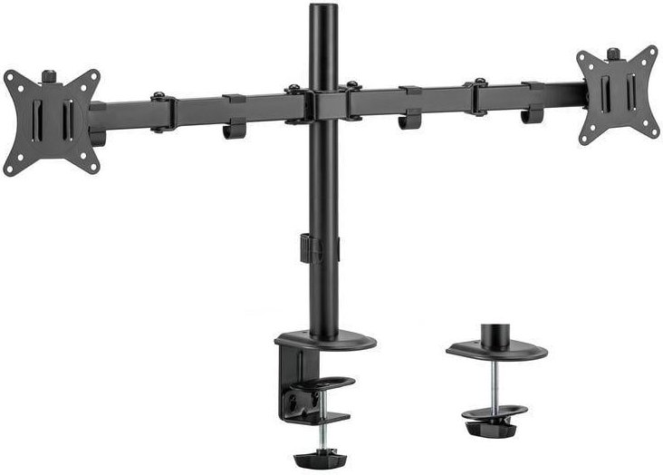 17"-32" Gelenk-Dual-Monitor-Tischhalterung