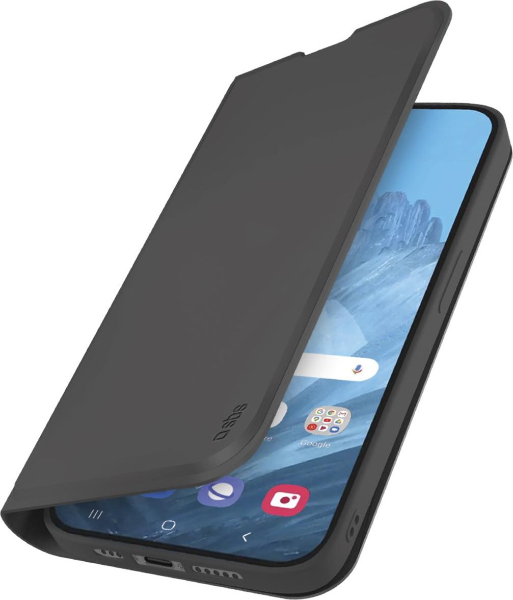 Klapphülle mit Ständer und Soft-Touch-Oberfläche für das Google Pixel 9 Pro XL, Schwarz