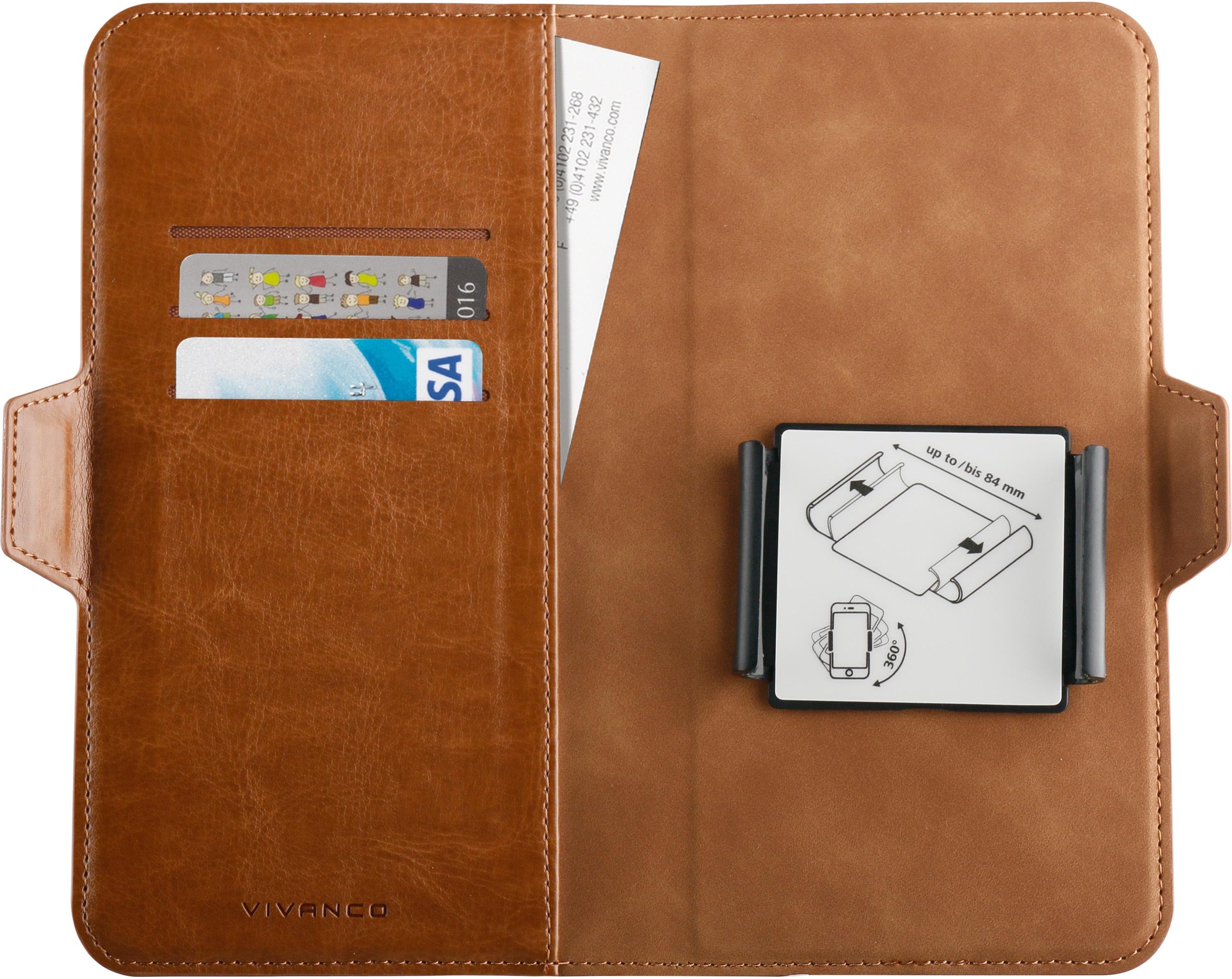 Universal Book Case Gr. L braun (62371) Handyhülle