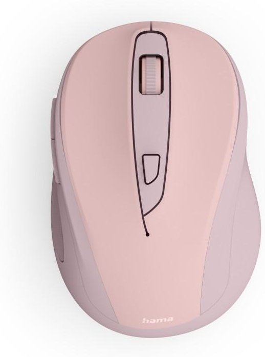Thumbnail - Funkmaus WM-400, ergonomisch, optisch, 6 Tasten, ohne Klickgeräusch, Pink (00173039)