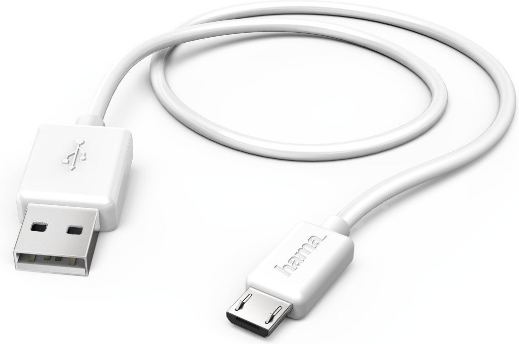 Lade-/Datenkabel, Micro-USB, 1,4 m, Weiß (00173628)
