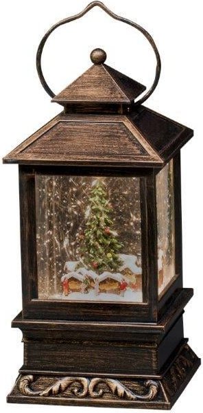 LED Schneelaterne wassergefüllt