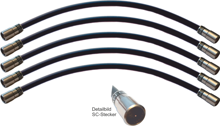 F75 HQ 25 Kabel 5 Stück