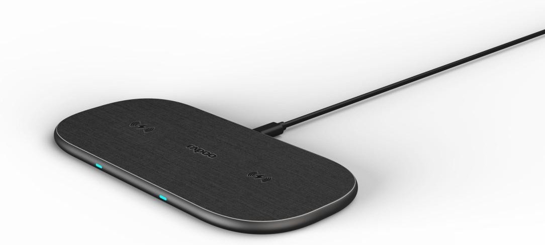 Kabelloses Qi-Dual-Ladepad "XC260", 20W, Grau (00215042)