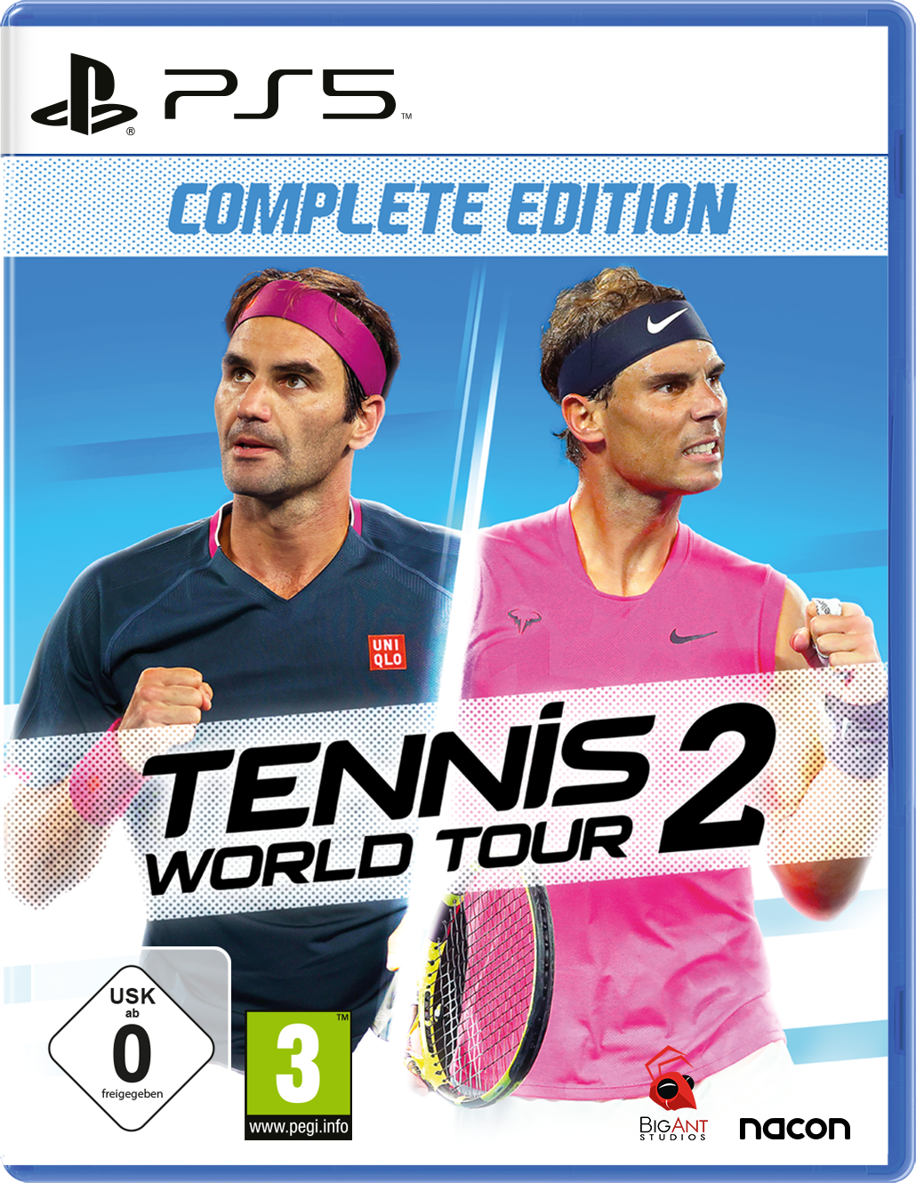 Tennis World Tour 2 PS5-Spiel