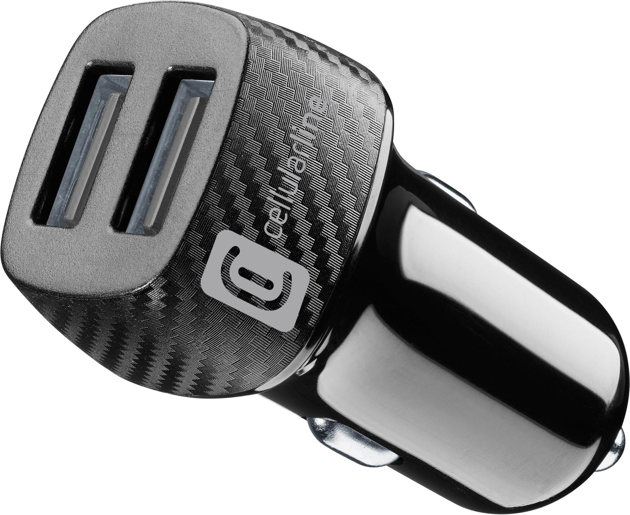 USB Car Charger Duo 10W Black (60751)