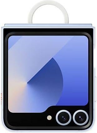 Clear Case EF-QF741 für das Galaxy Z Flip6, Transparent Handyhülle