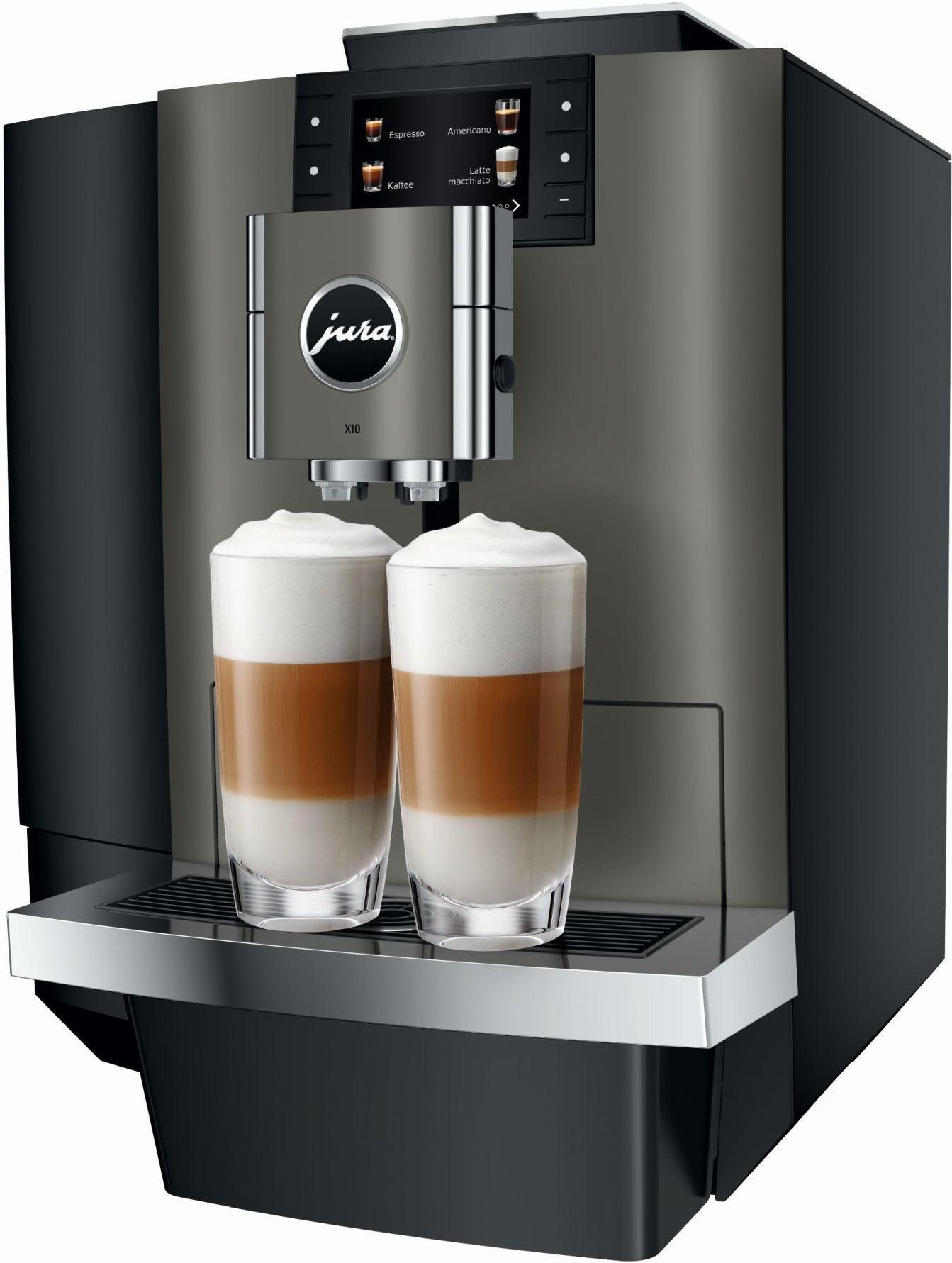 X10 Dark Inox Kaffeevollautomat