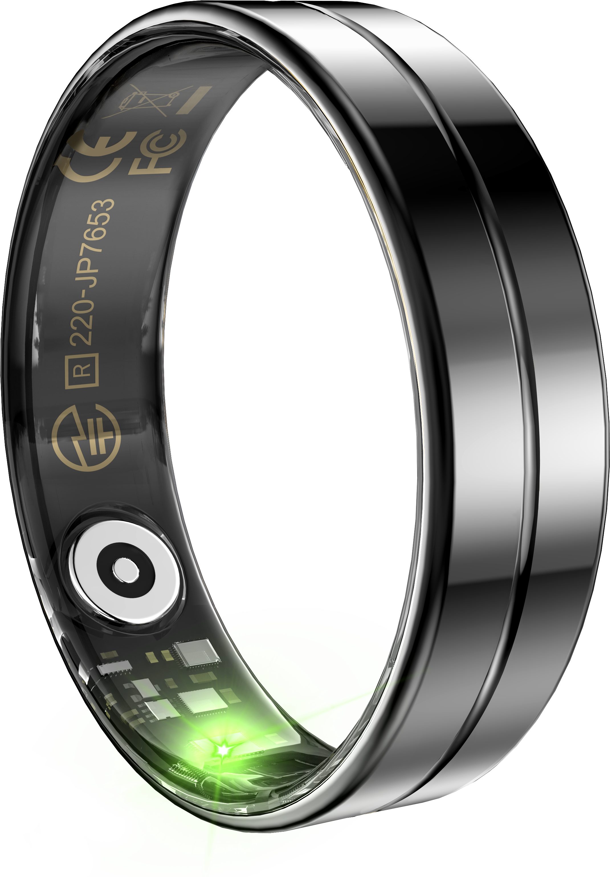 Smartring SSR11, Schwarz, Größe 9 - 59,5 mm