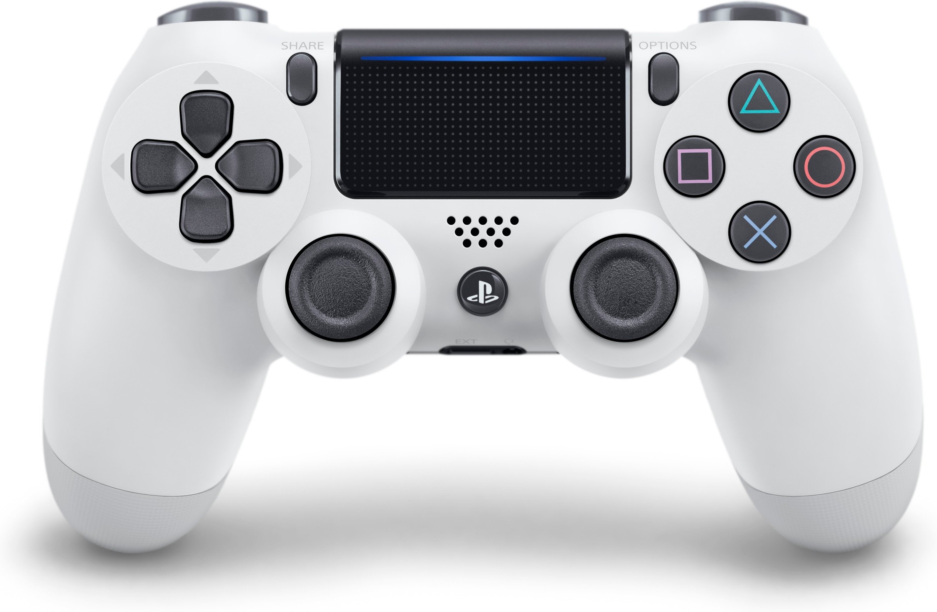 PS4 Wireless DualShock V2, weiß Playstation Controller