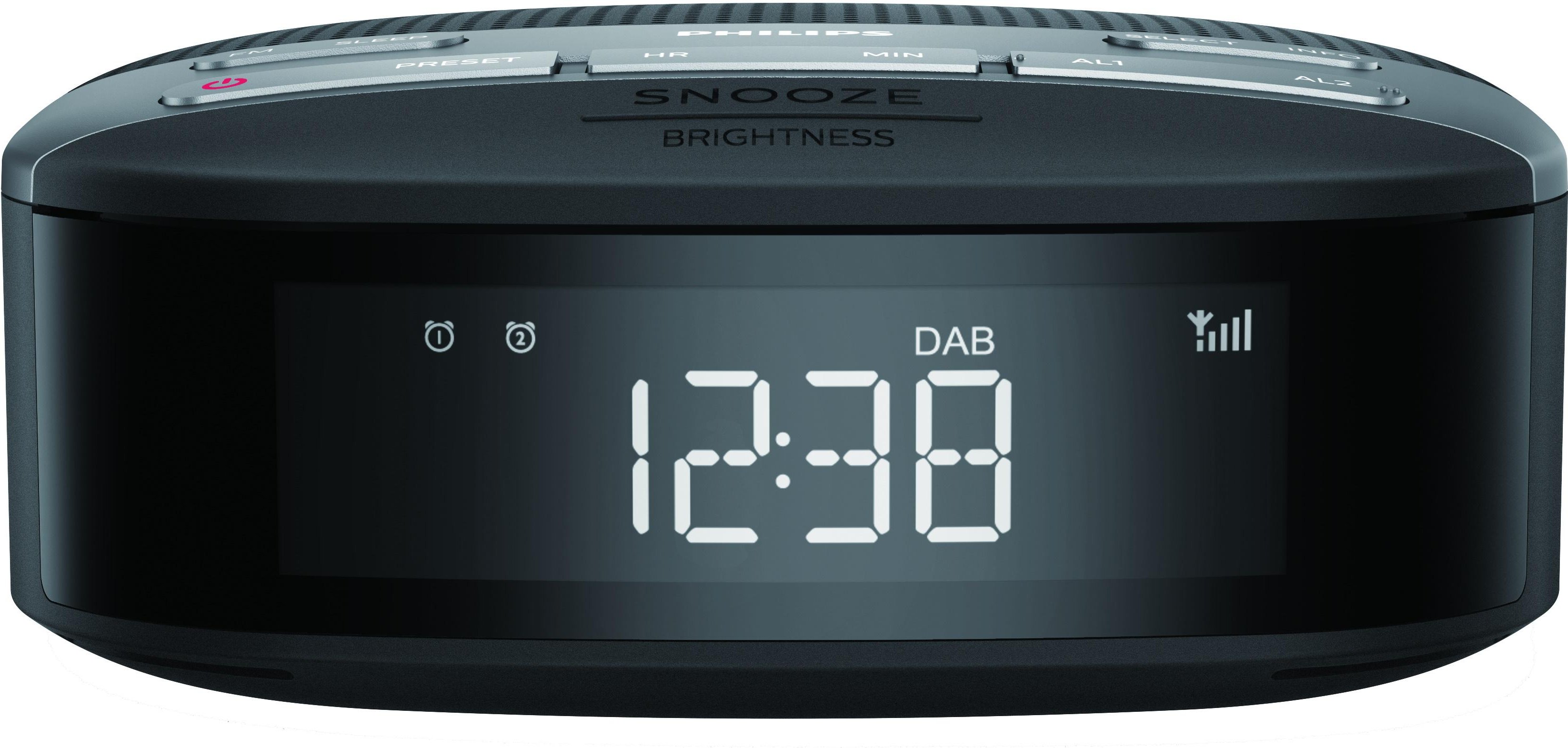 TAR3505/12 schwarz DAB+-Radiowecker