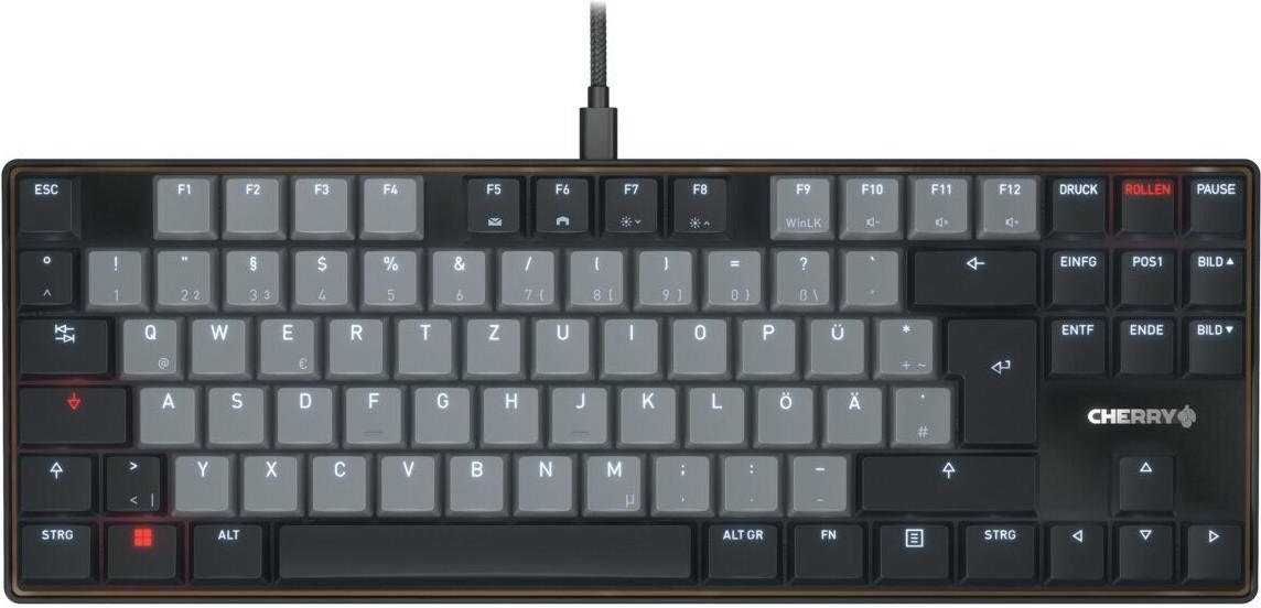 KC 500 MX LP TKL Tastatur, Schwarz/Grau