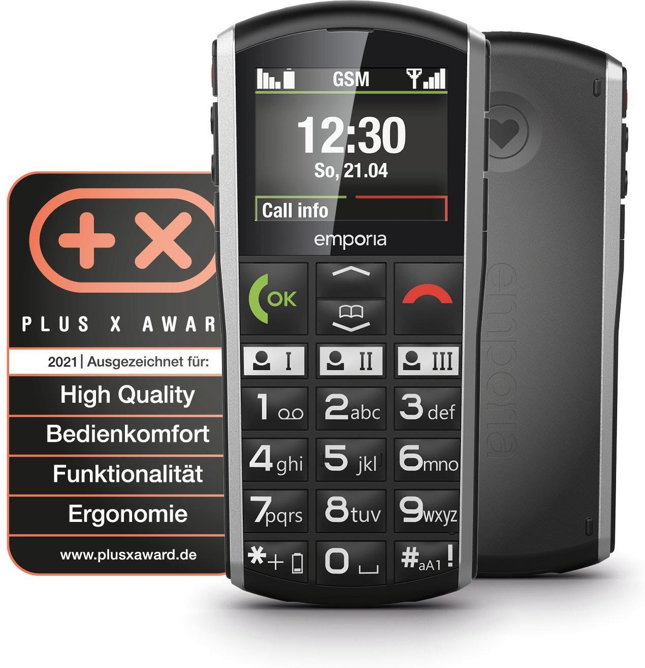 SIMPLICITY 2G, Schwarz - Modell 2025 Handy