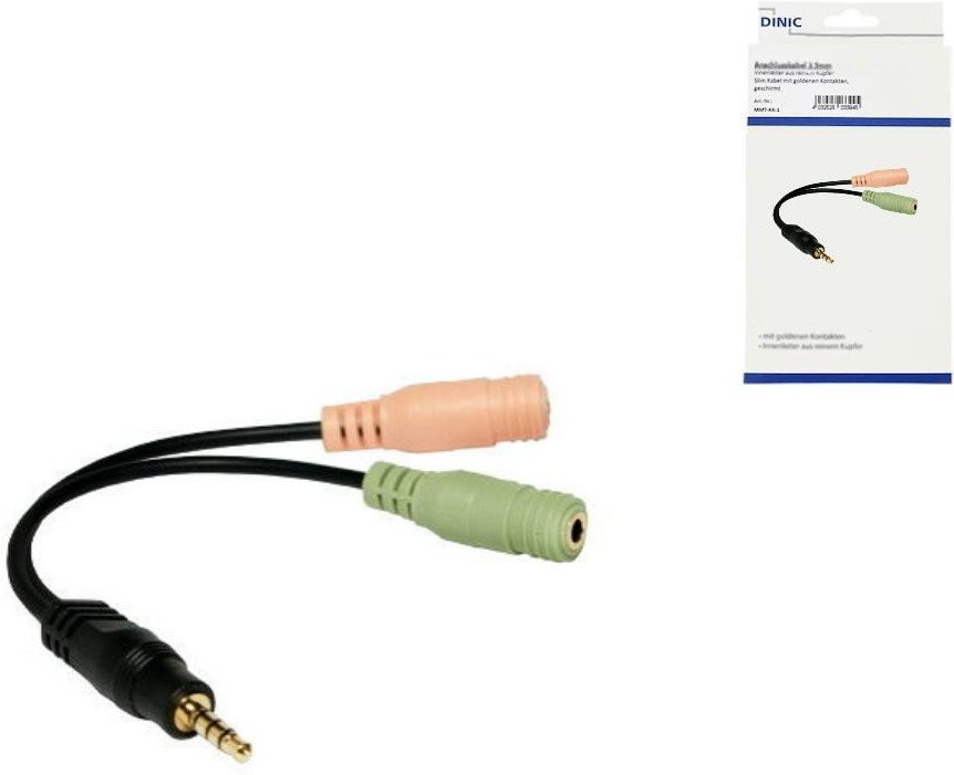 Y-Adapter 4pin Stecke auf 2x3