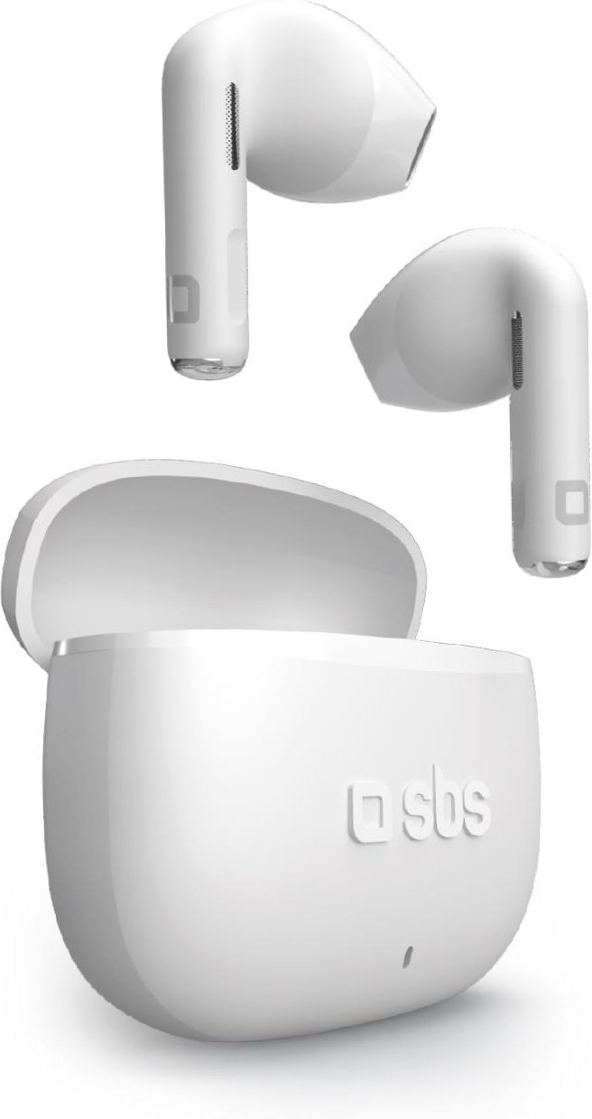 Semi-in-Ear-Ohrhörer TWS, Weiß