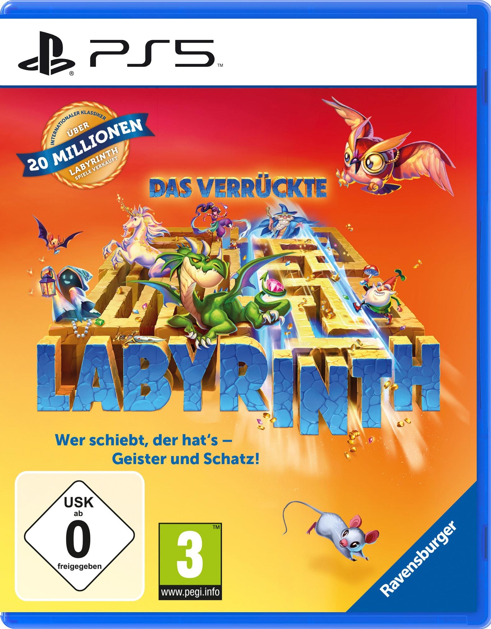 Thumbnail - Das verrückte Labyrinth PS5-Spiel