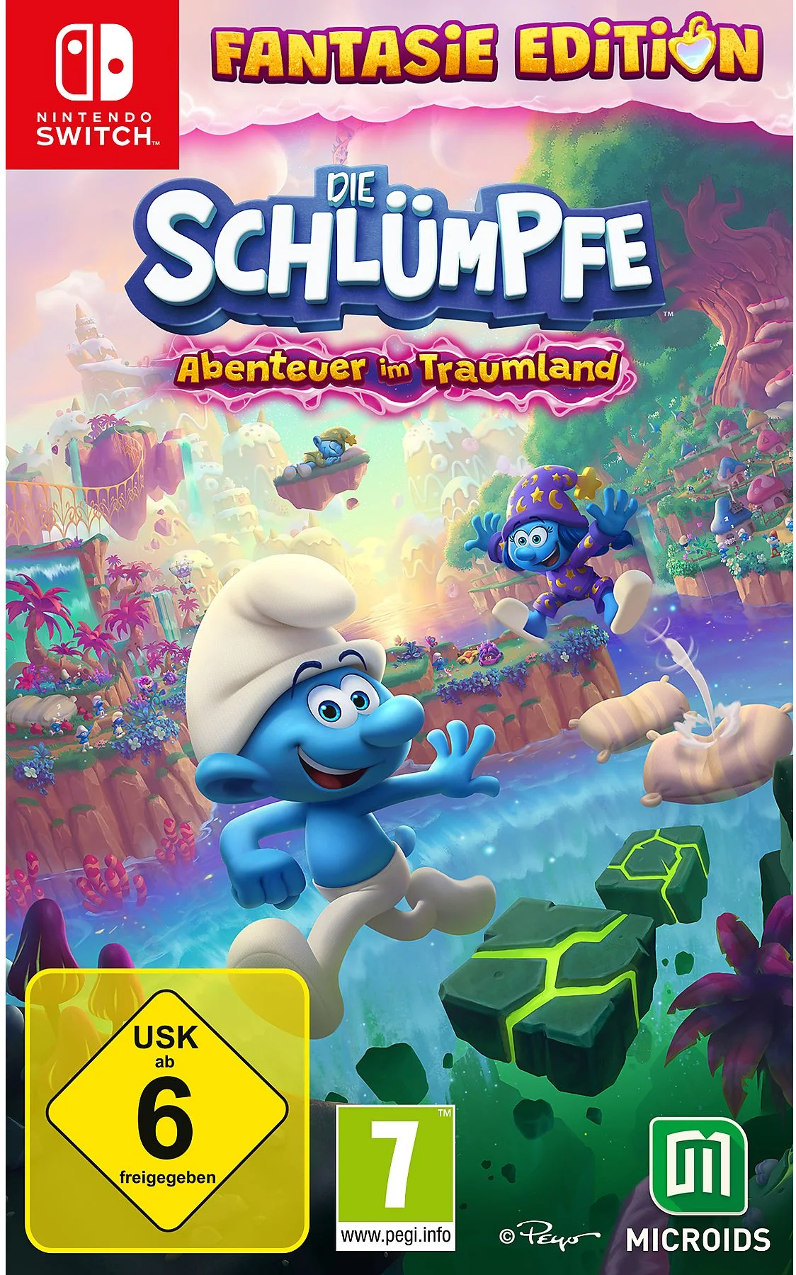 Die Schlümpfe - Abenteuer im Traumland (Fantasie Edition) Nintendo Switch-Spiel