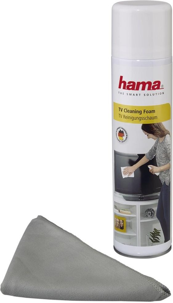 TV-Reinigungsschaum, 400 ml, inklusive Tuch (00095883)