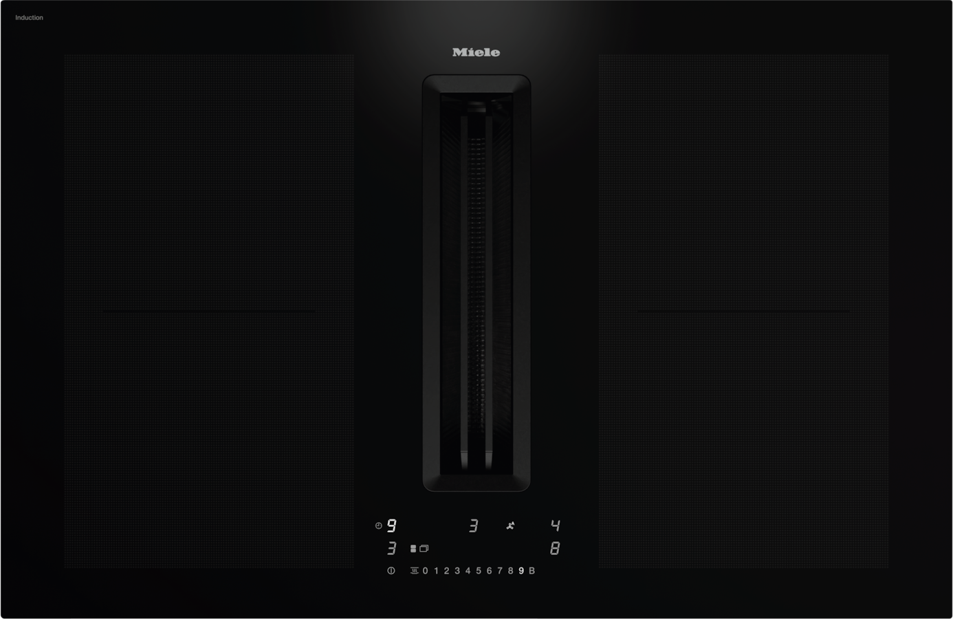 KMDA 7676-1 FL BlackPerfection Induktionskochfeld mit Dunstabzug