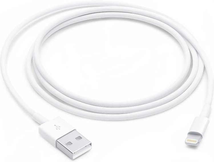 Lightning auf USB-A Kabel (1 m), weiß