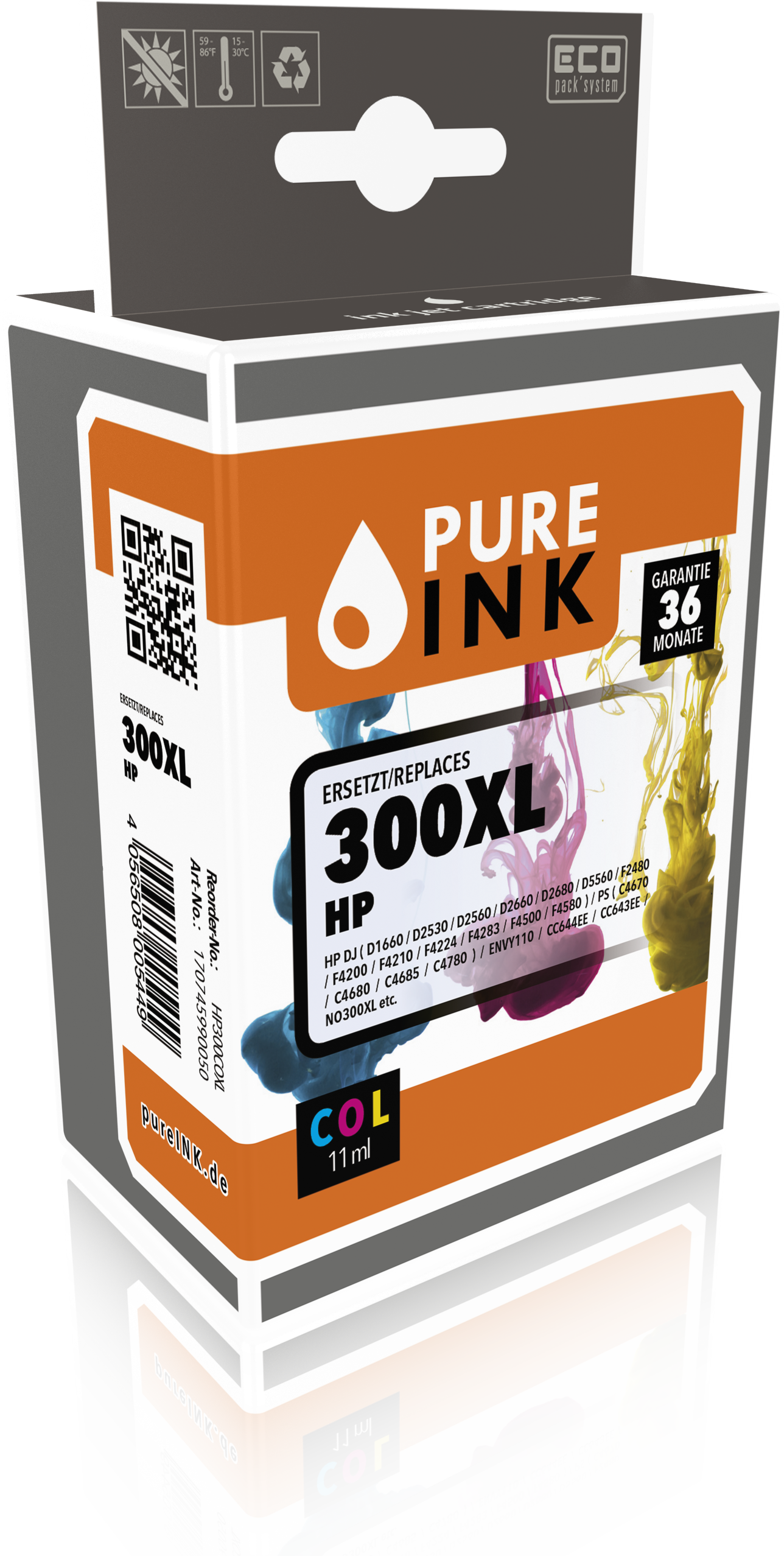 HP300COXL COL Druckerpatrone