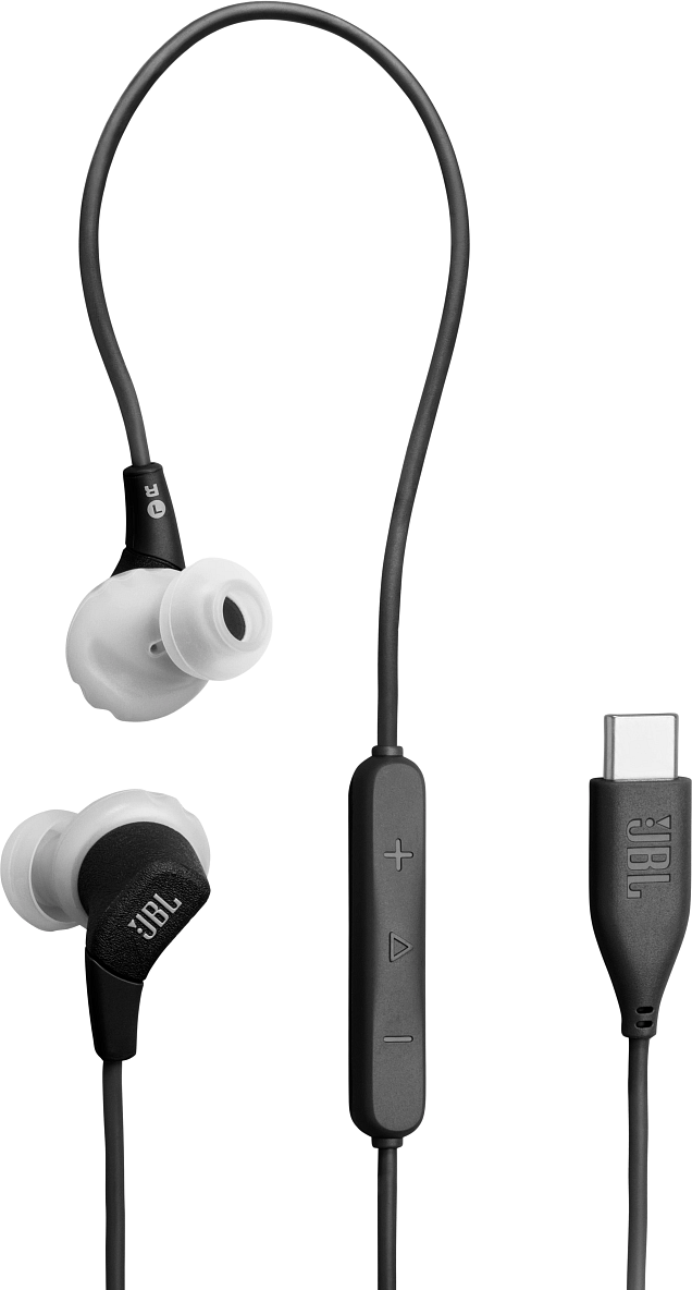 ENDURANCE RUN 3 USB-C schwarz-grau In-Ear Kopfhörer