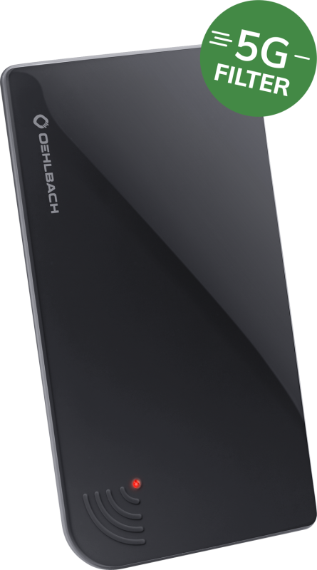 Scope Vision 5G - Zimmerantenne für DVB-T2 mit 5G Filter, schwarz