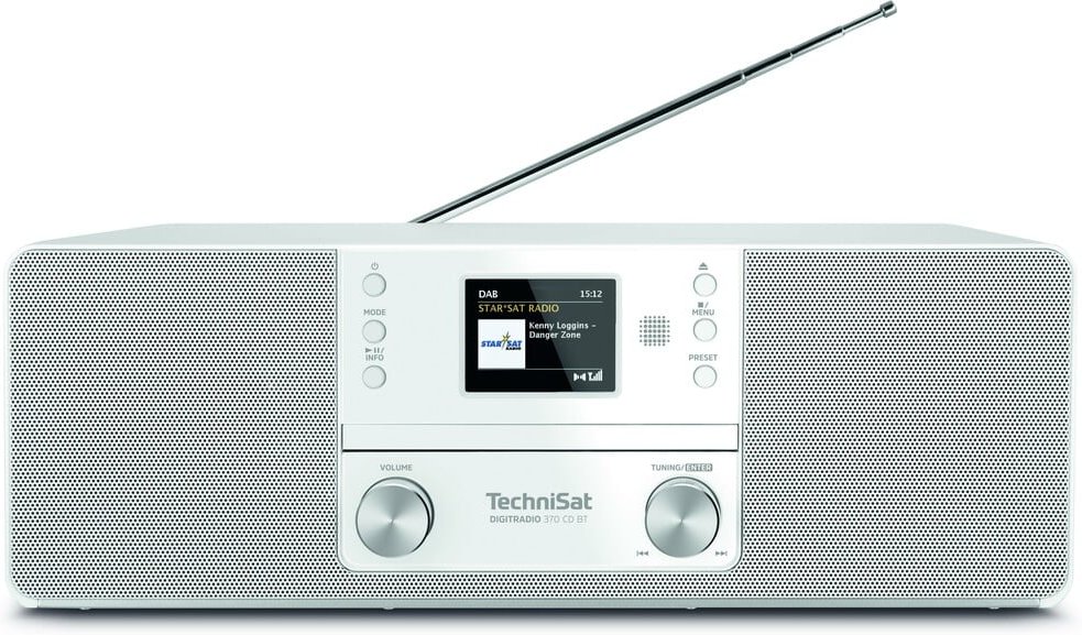 DIGITRADIO 370 CD BT weiß DAB+ Radio