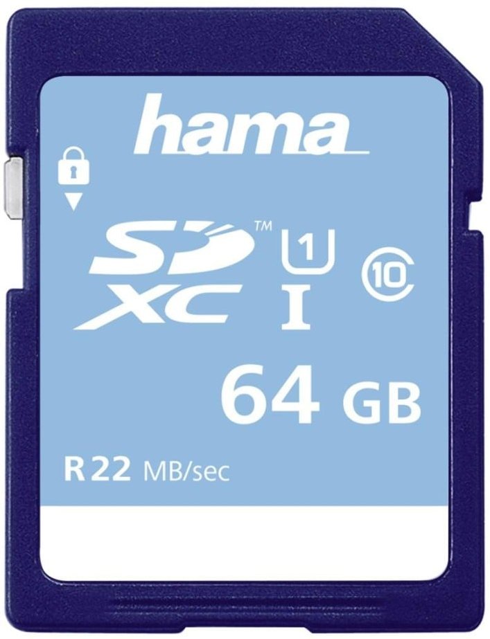 SDXC 64GB Class 10 UHS-I 45 MB/s (00104379) Speicherkarte