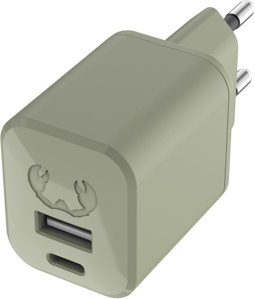Mini-Charger USB-C und USB-A, PD 30 W, Dried Green (00220317)