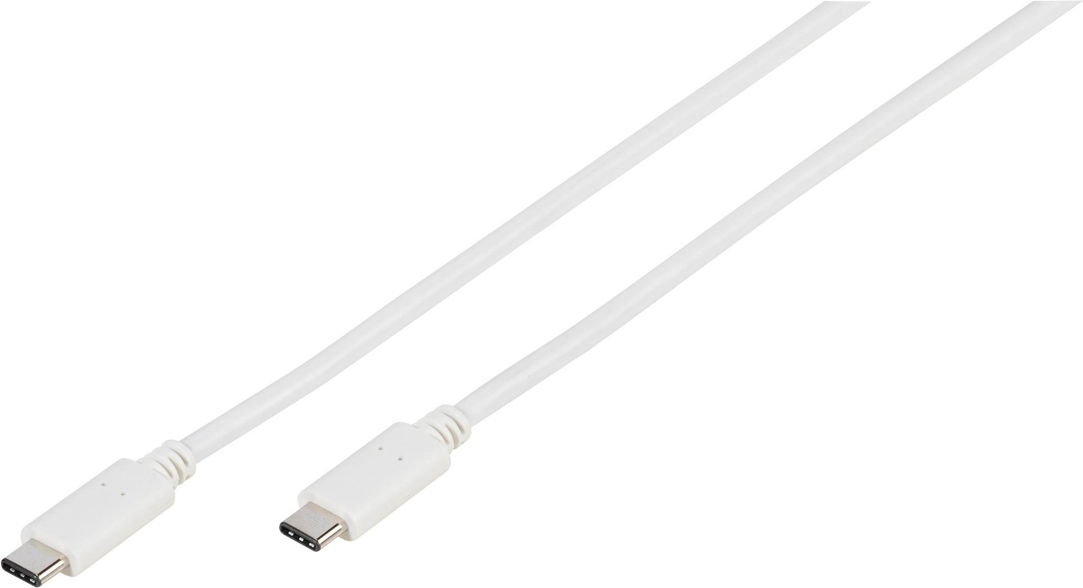 USB 3.1 Type C Anschlusskabel mit E Marker Chip, 2m (45354)