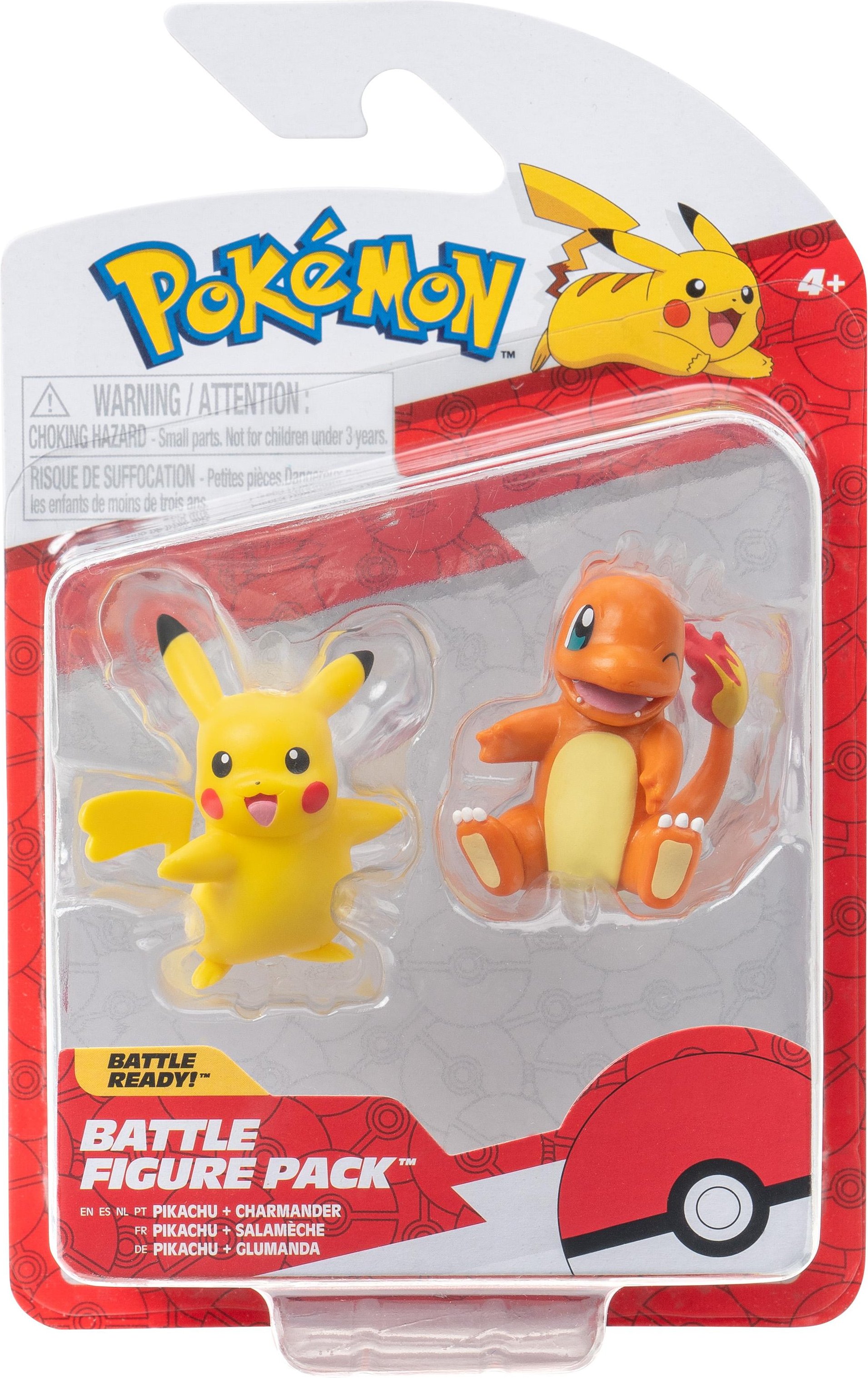 Battle Figure First Partner 2-Pack Glumanda Pikachu