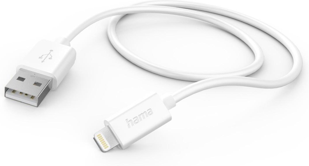 Ladekabel, USB-A-Lightning, 1 m, Weiß (00201579)