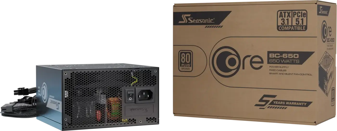 650W Core BC-650 ATX 3.1 (80+Bronze)