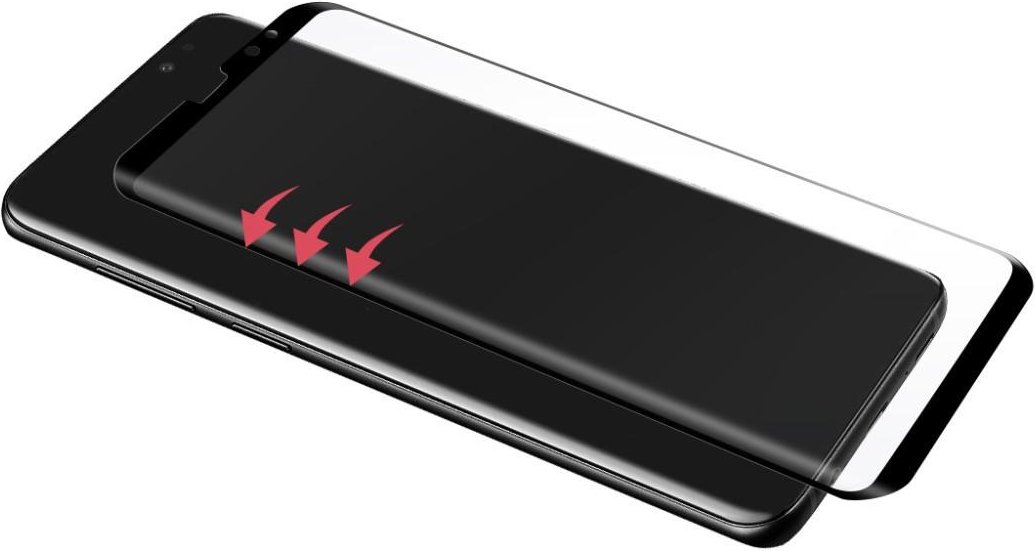 3D-Full-Screen-Schutzglas "SCHOTT 9H" für Samsung Galaxy S10, Trans/Schwarz (00184728)